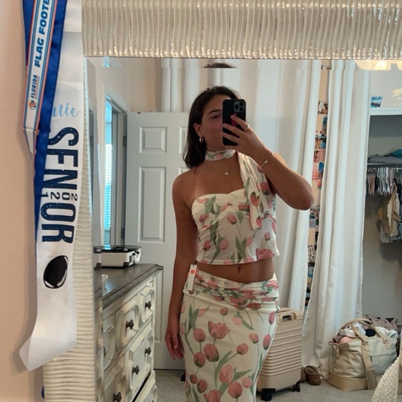 Two piece maxi skirt tulip set!!! - Picture 3 of 4